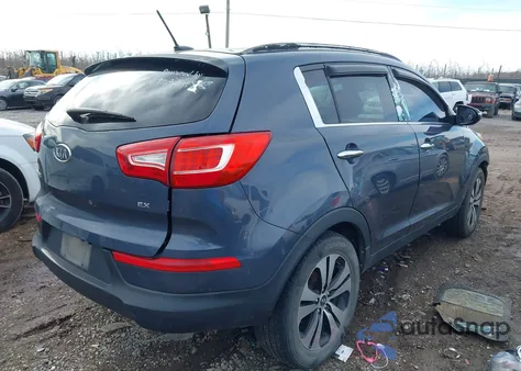 2011 Kia Sportage Ex z USA, uszkodzony, nr VIN KNDPC3A23B7049534